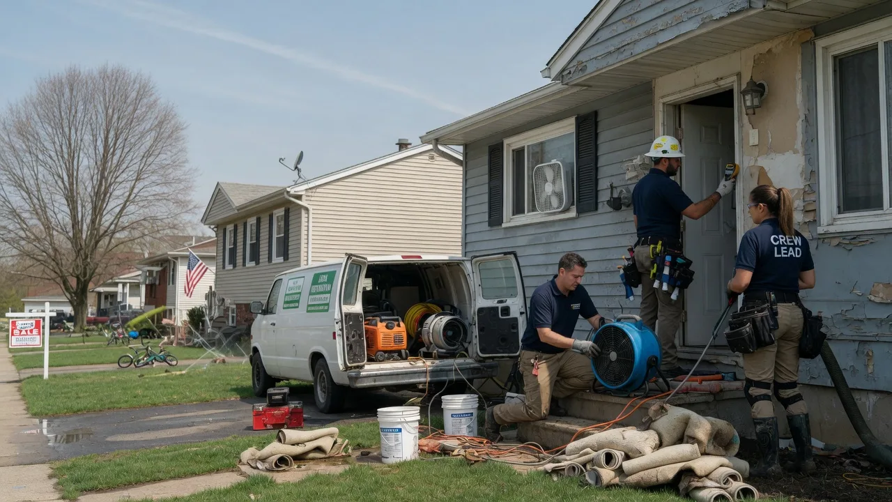 Flood Cleanup in Edwardsburg, MI near me