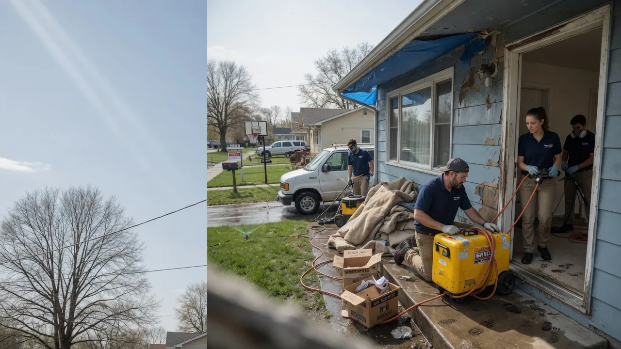 Basement Flood Cleanup in Edwardsburg, MI near me